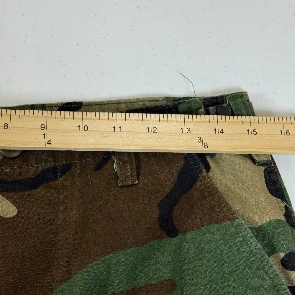 Tru-Spec Military Woodland Pants BDU Mens Size Small Reg Cargo Ripstop